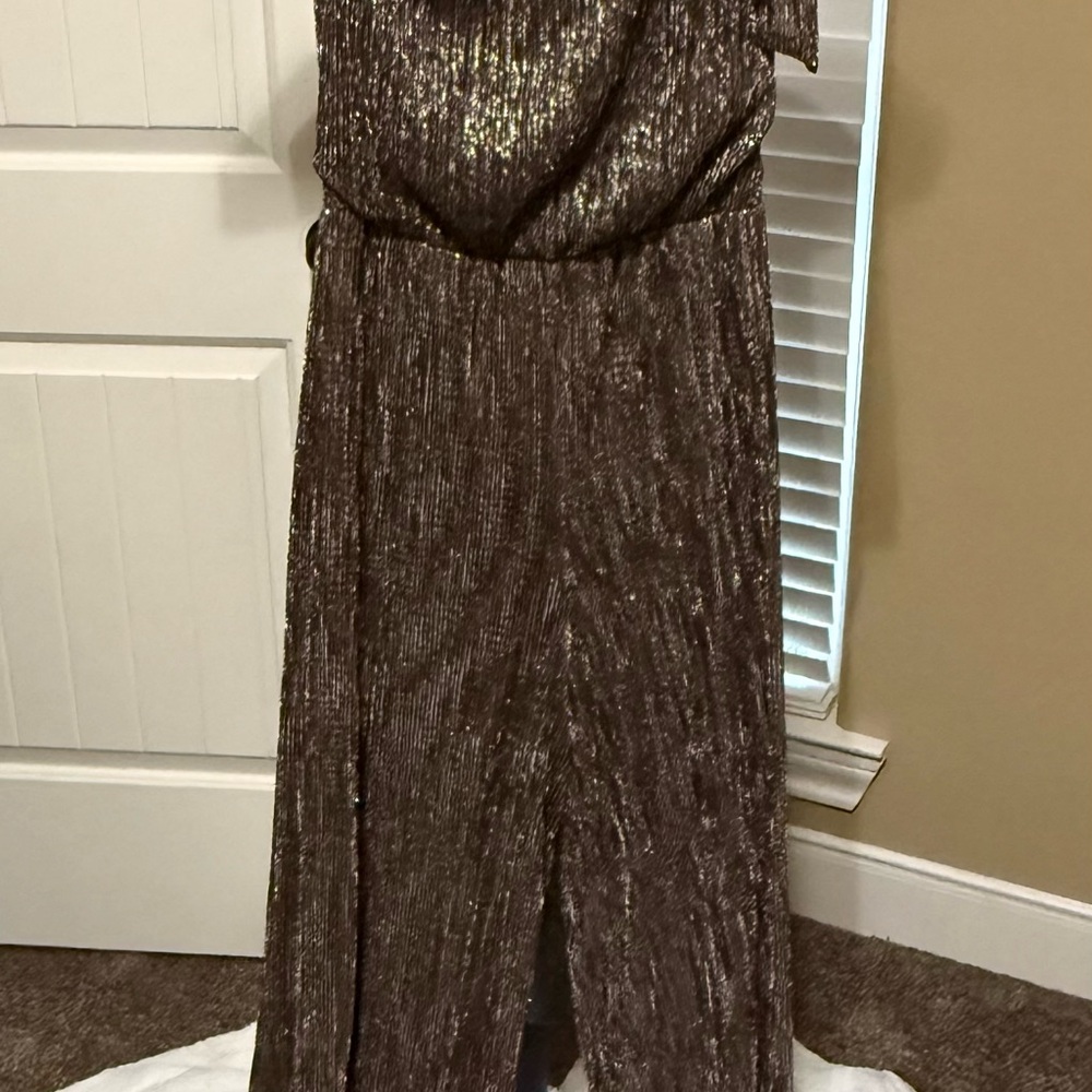 1. State Metallic Jumpsuit